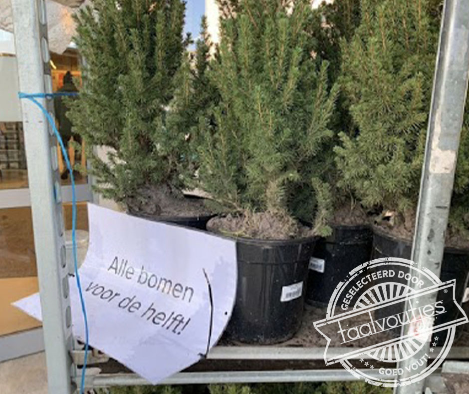 Zo blijft er wel weinig van over.