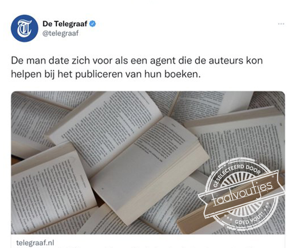 Dat was niet de afspraak.