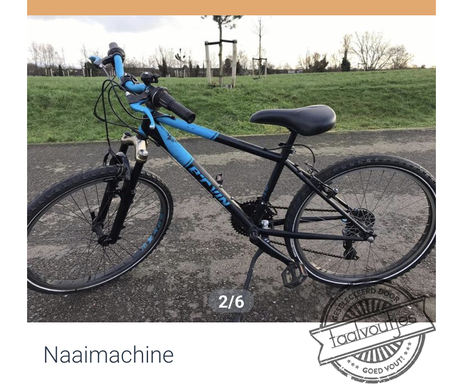 Fiets 'm er maar in!