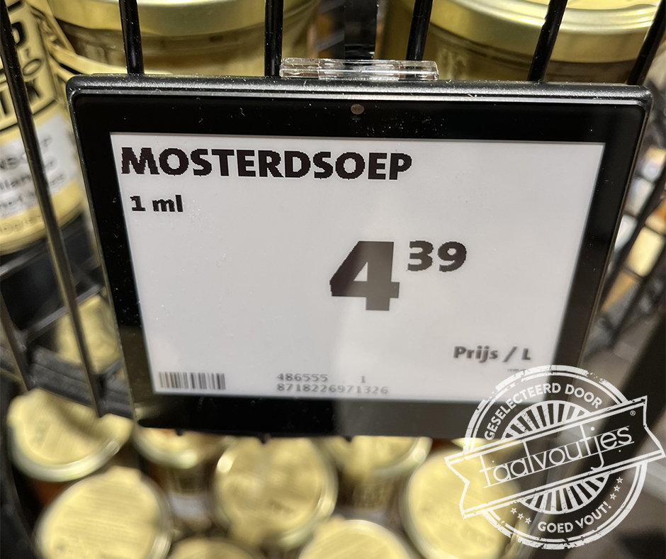 Voor de kleine trek.