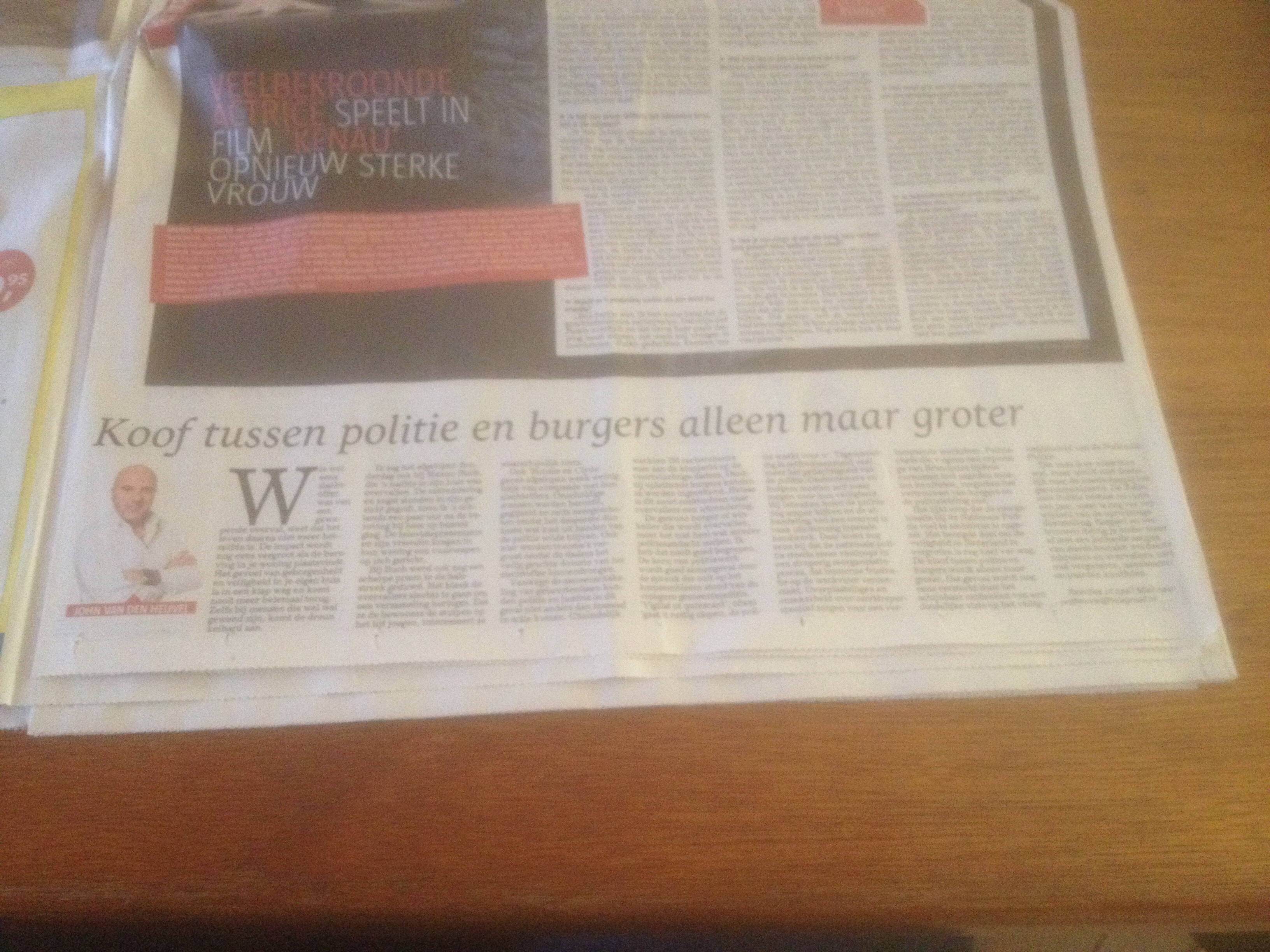 De koof tussen redacteur en eindredacteur ook