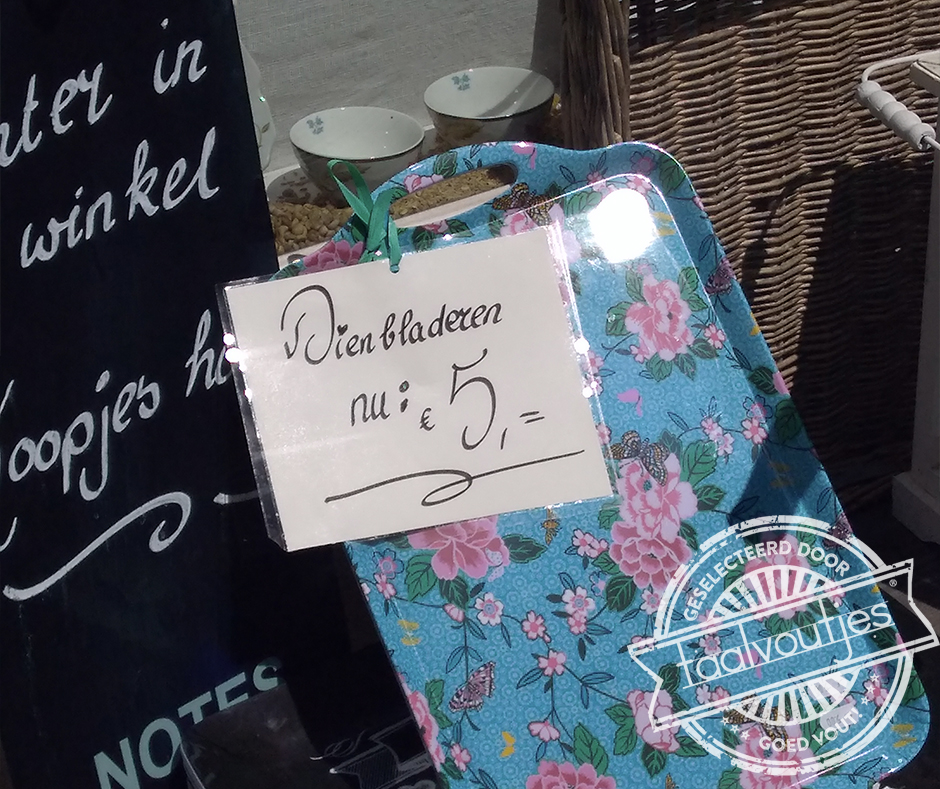 De lente dient zich op.