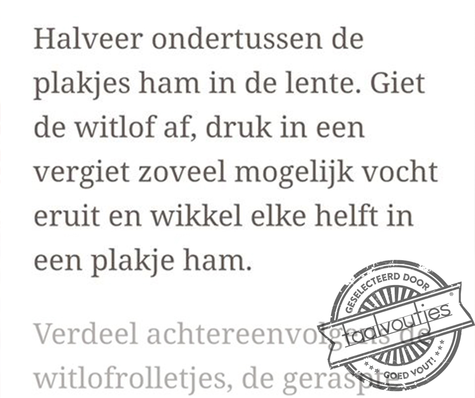 Met de zomer in de bol.