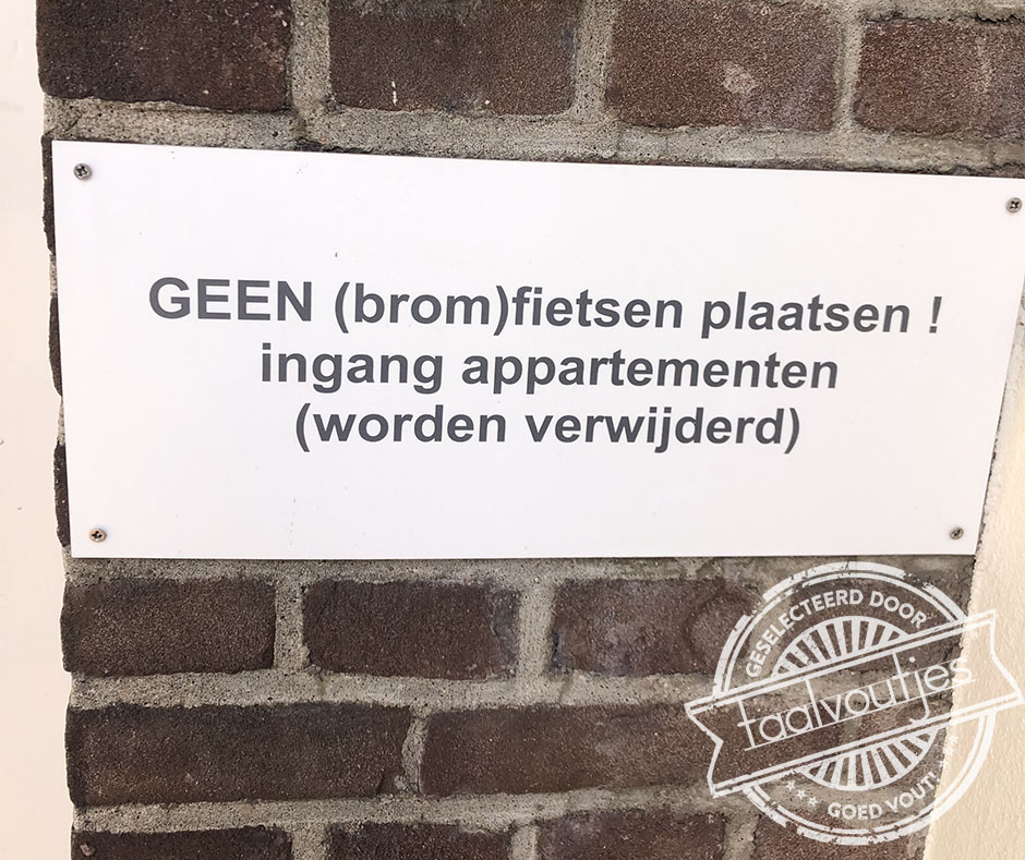 Slechte binnenkomer.