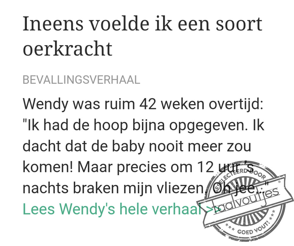 Geduld is een schone zaak.