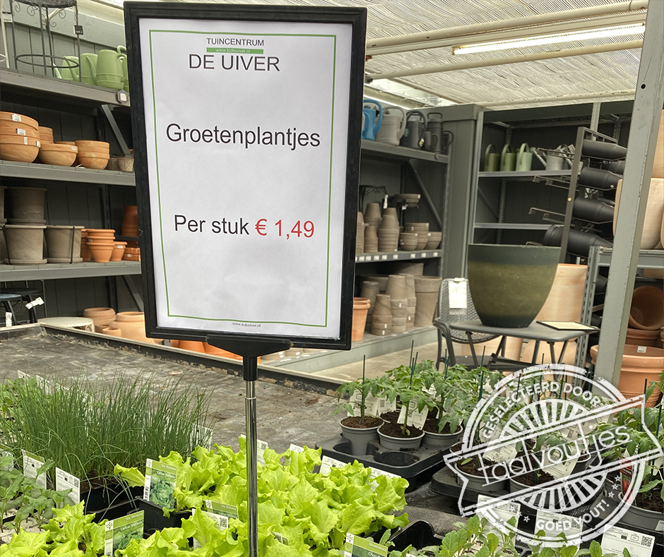 Zwaaien vrolijk heen en weer.