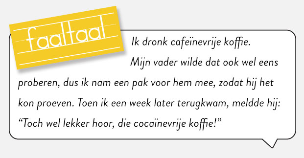 Cocaïnevrije koffie