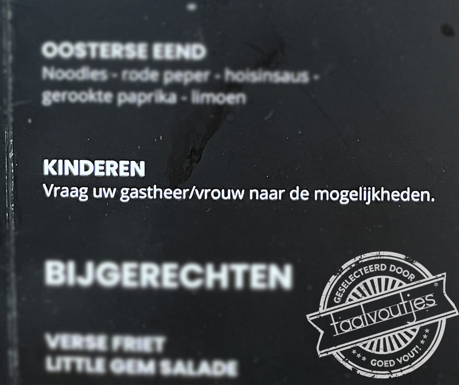 Hans en Grietje weten er alles van.