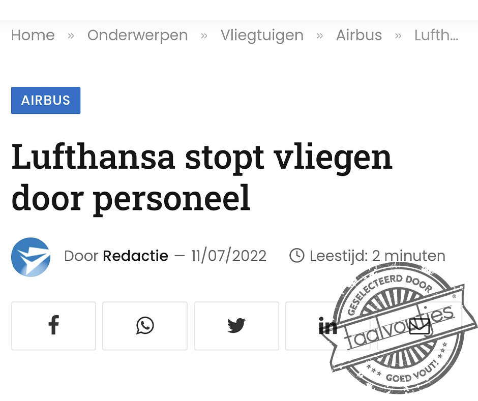 Ze werden te hoogmoedig.