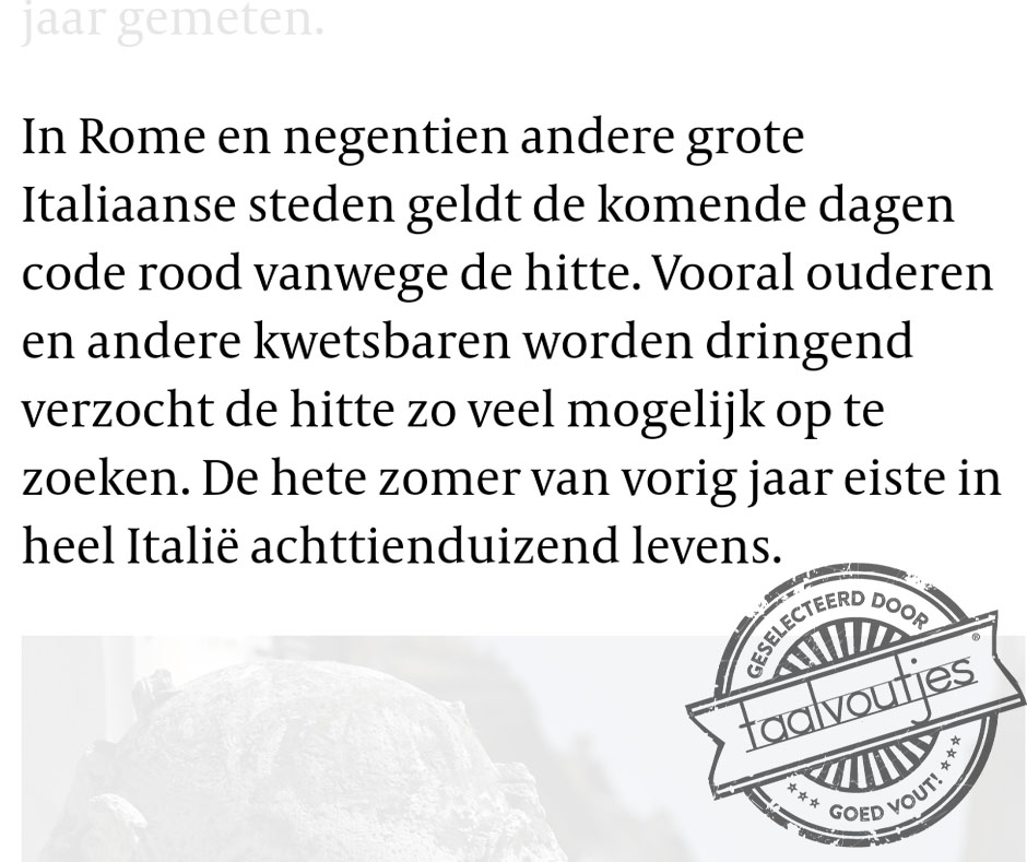 Nieuwe maatregelen tegen de vergrijzing.