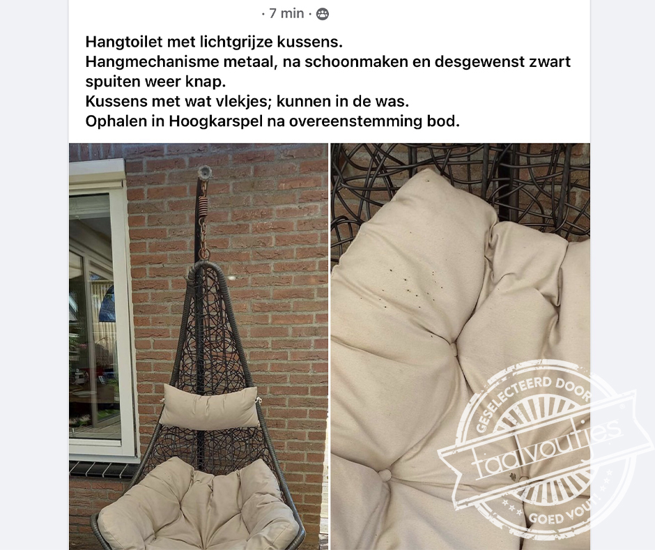 Voor een comfortabele stoelgang.