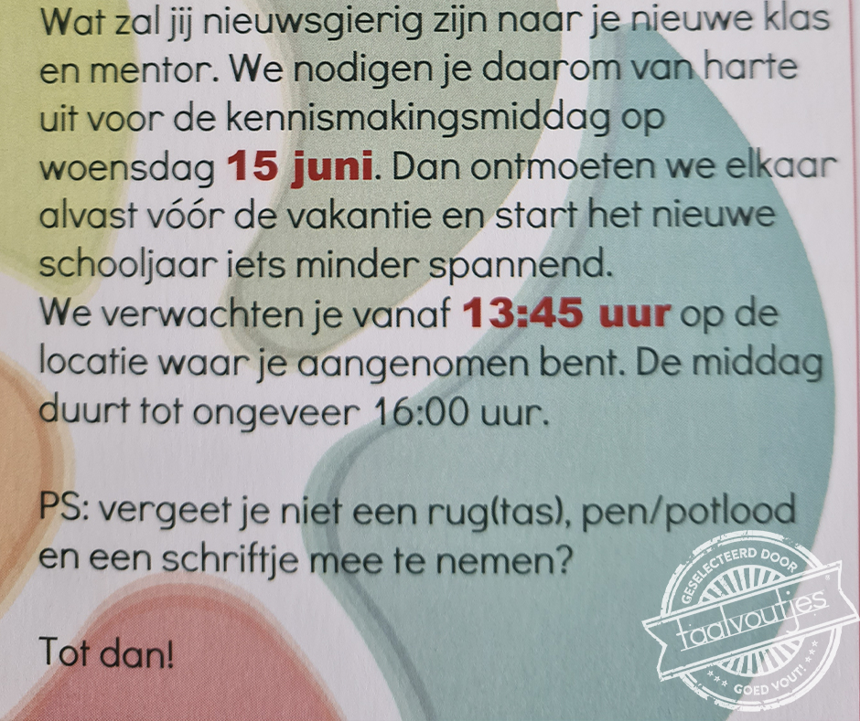 Als m'n hoofd niet vastzat ...