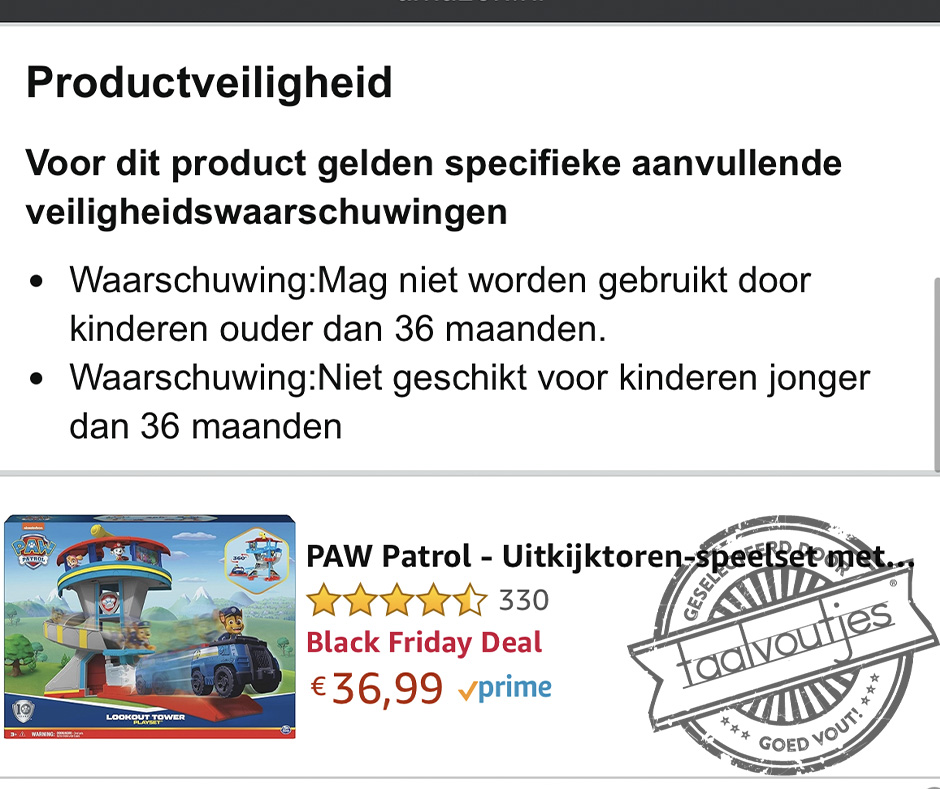 Kijken, kijken, maar niet spelen.