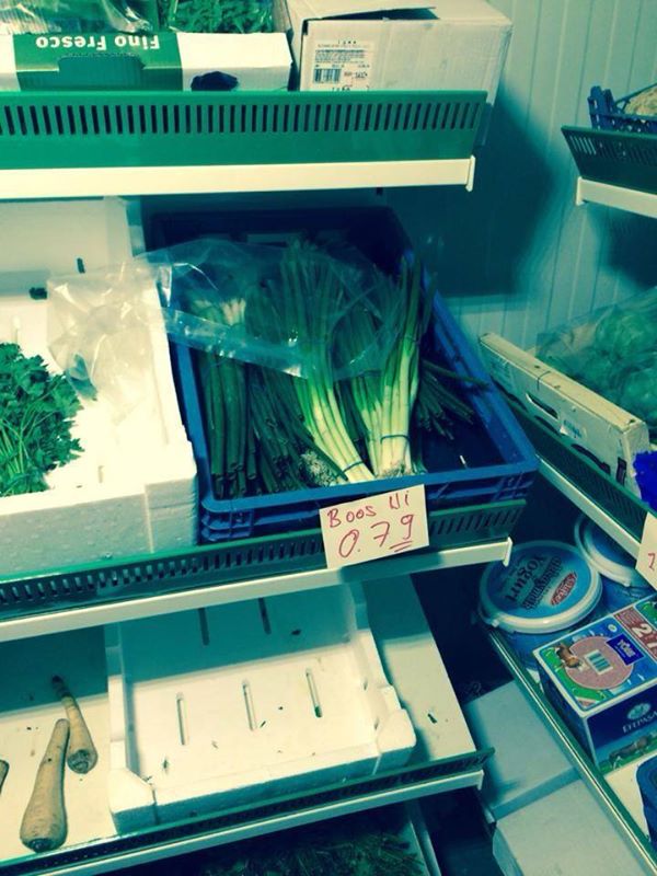 "Ik wil niet naast de koriander liggen!"