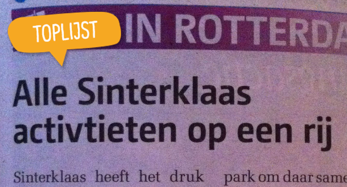 10 sinterklaasvoutjes