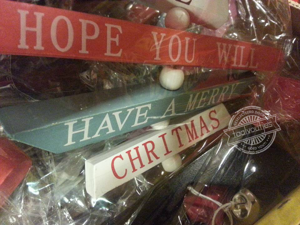 Woordweetje: De Kerstman en zijn trawanten