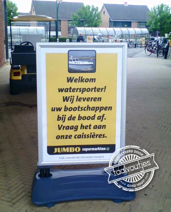 Woordweetje: Boodschappen