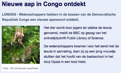 Zo, zijn de rollen eindelijk eens omgedraaid.