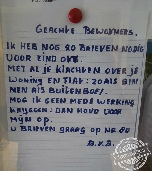 Column: Afkickpoging