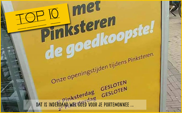 Top 10 voutjes van juni