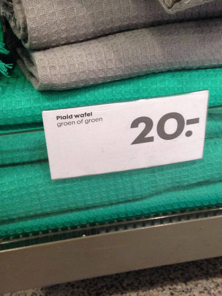 6. Ja jeetje... ik kan altijd zo slecht kiezen! 