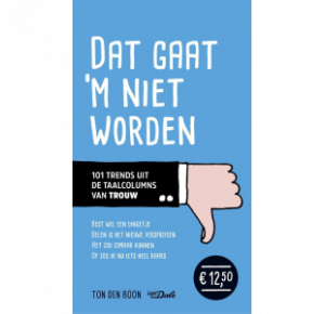 Boekrecensie: Dat gaat 'm niet worden