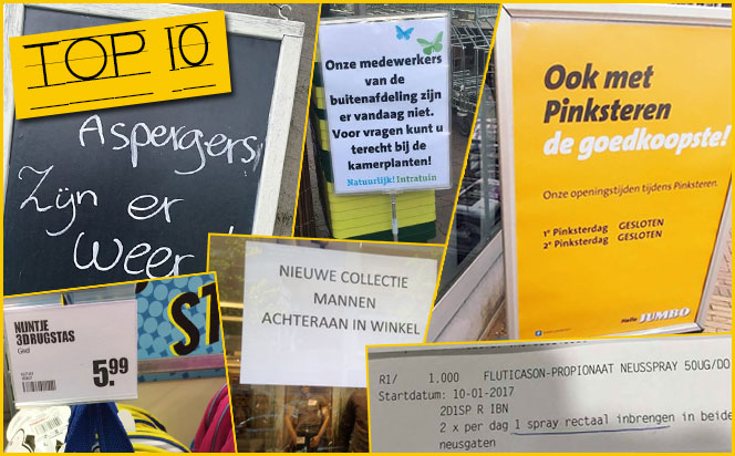 Dit zijn de populairste voutjes van 2017!