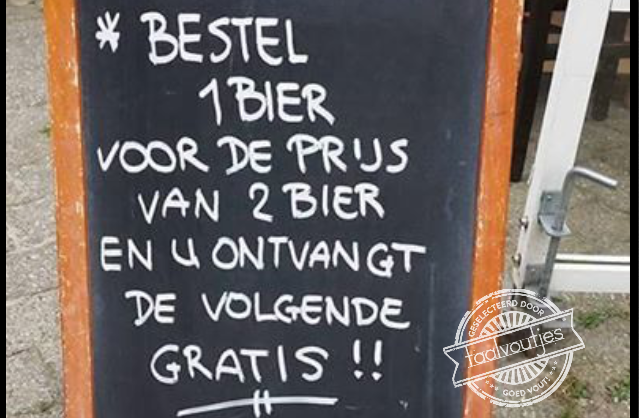 Woordweetje: Fooi en drinkgeld