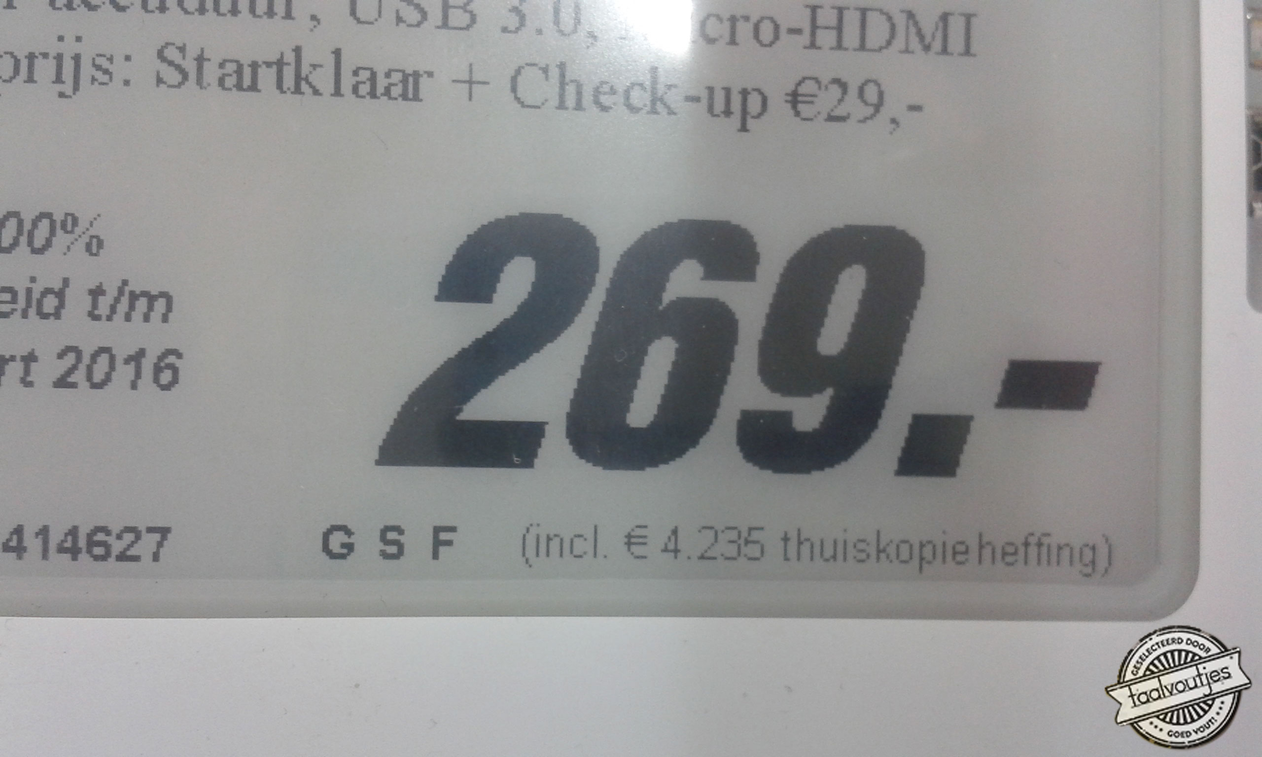 Woordweetje: Habbekrats