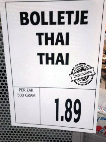 De sint is ook al gespot in Thailand!