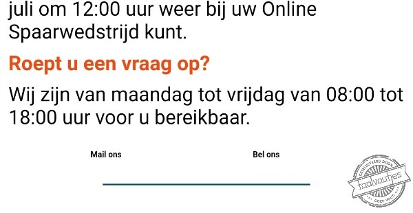 Column: De ene vraag is de andere niet