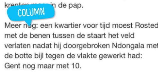 Column: Uit een ander vaatje tappen