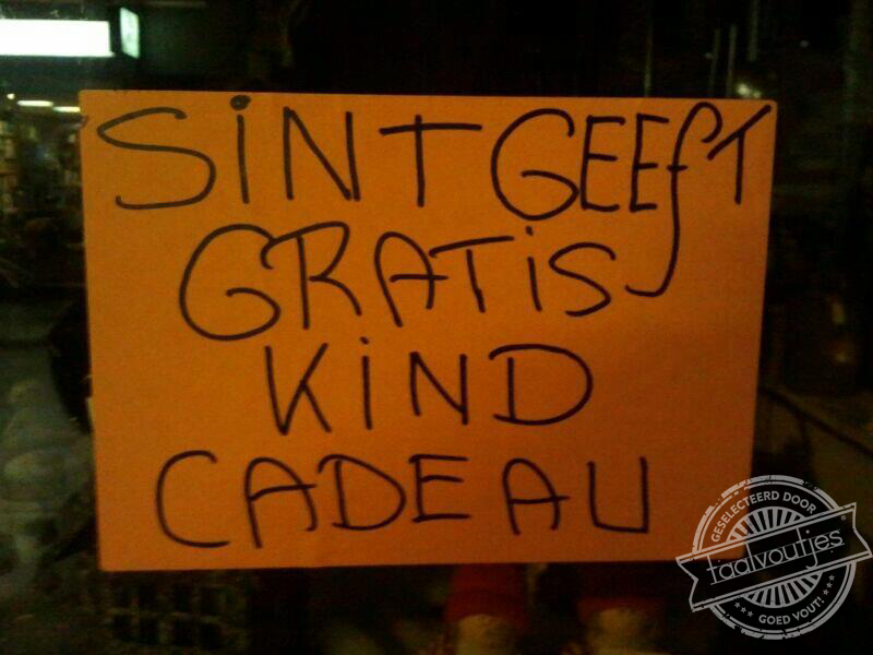 Woordweetje: Sinterklaas kapoentje