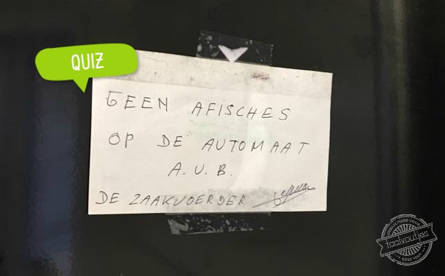 Quiz: De status van jouw spelling