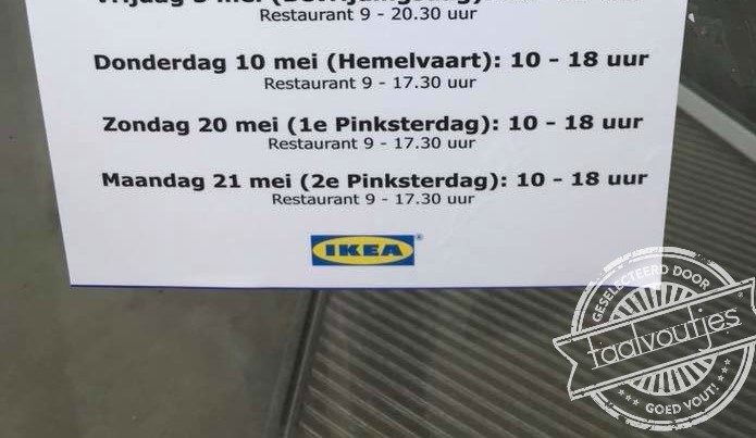 Feestdagen: hoofdletter of kleine letter?