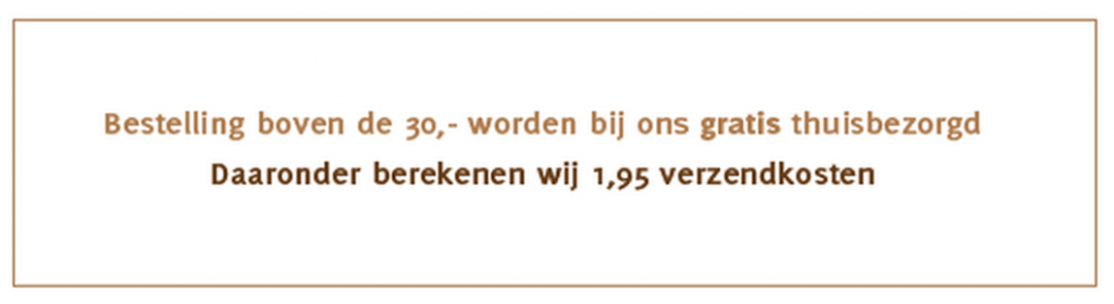 Ik heb het liever bij mij thuisbezorgd