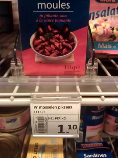 Doe mij maar met knoflooksaus!