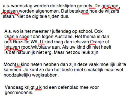 "Ach, ik schrijf zo'n mail soms in de losse pols"