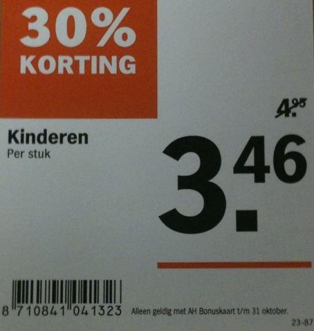 Iemand nog een kinderwens? Nu in de aanbieding!