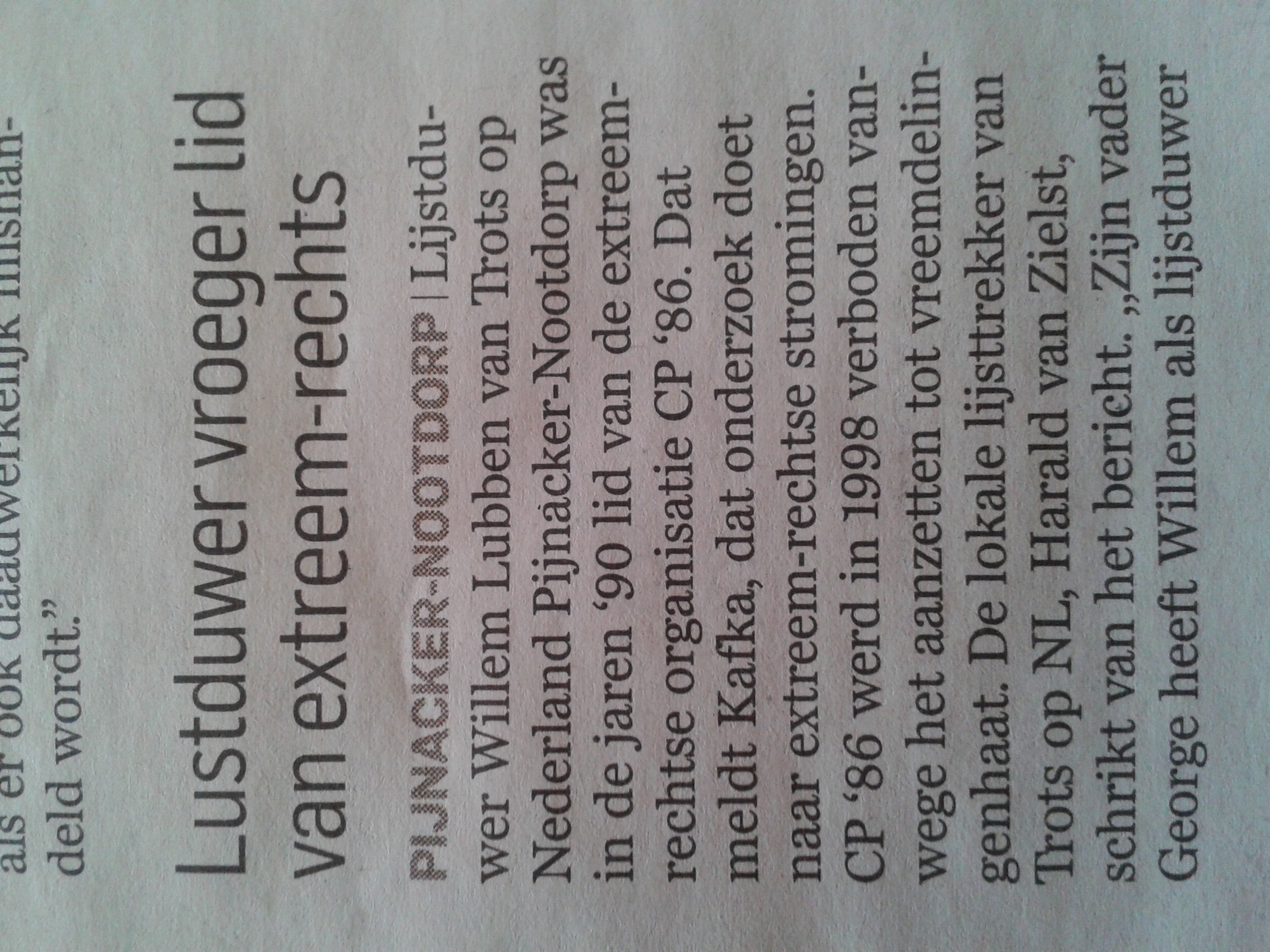 Het is gewoon een geile beer!