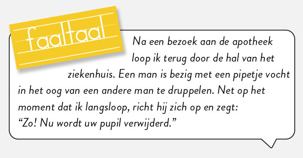 Pupil verwijderd