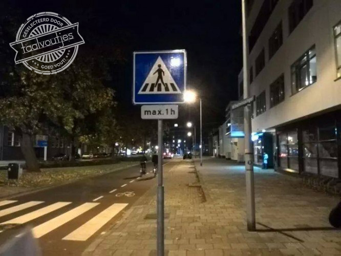 4. Niet te lang heen en weer lopen, dus