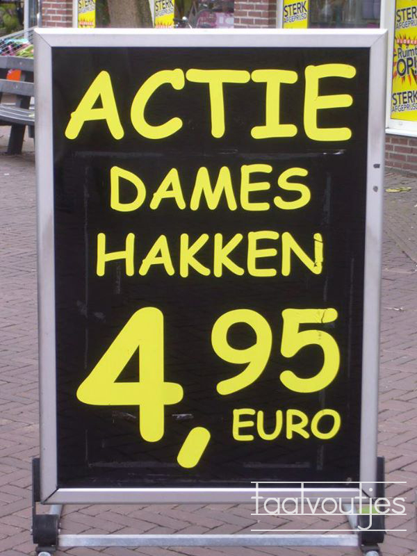 Mocht je je agressiviteit kwijt willen... naar de hakkenbar!