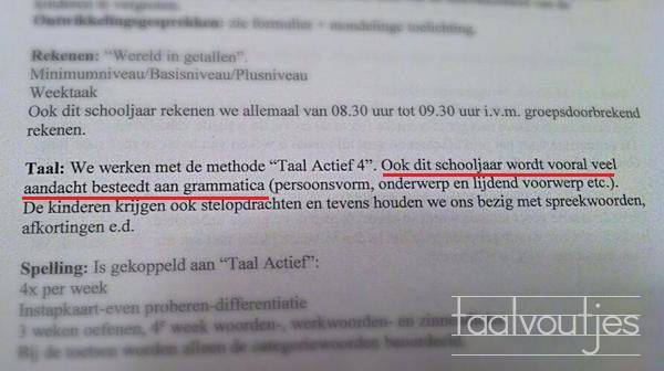 8. Hopelijk ook aan spelling ...