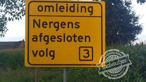 Mag ik dan ook gewoon rechtdoor? 