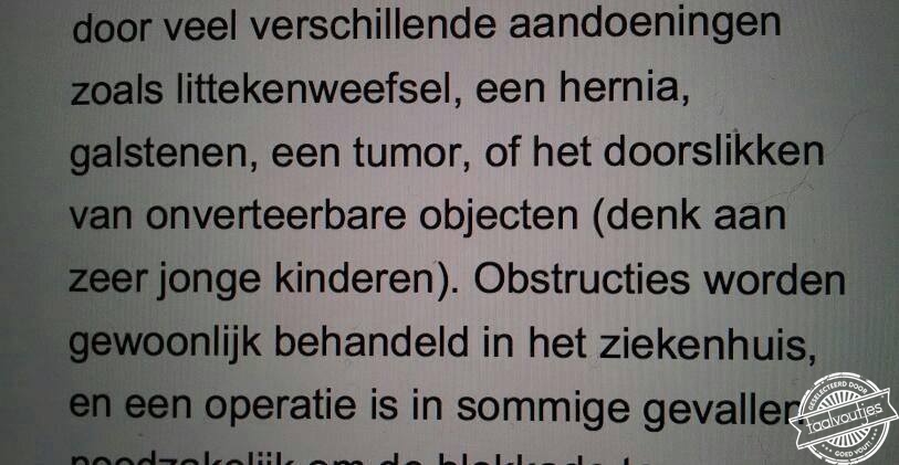 Ja, die zullen wel zwaar op de maag liggen ...