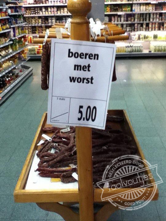 Ik wil graag een lekkere boer!