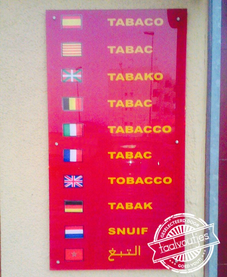 Dat is weer eens wat anders dan pruimtabak