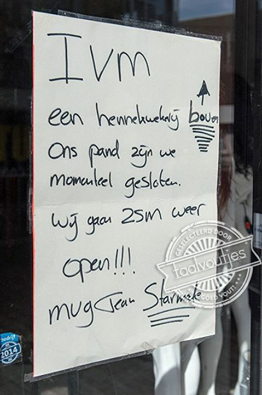 Daar kraait toch geen haan naar?