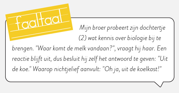 En geef het kind eens ongelijk!